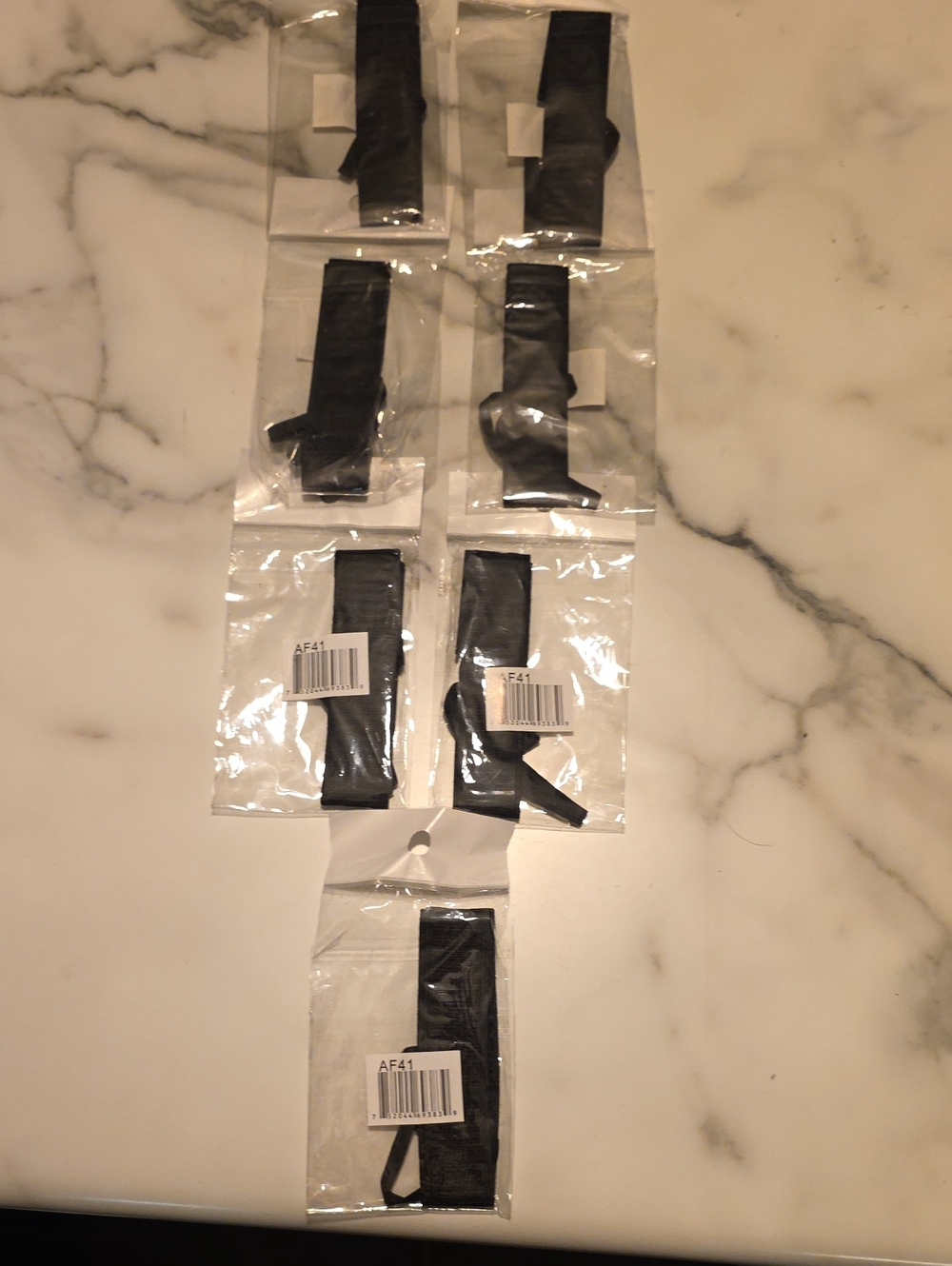 Referree down indicator, Black Pack of 7